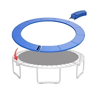 Hongge Trampoline Replacement Pad with Foam Cushion Universal Spring Cover for Safety Protection