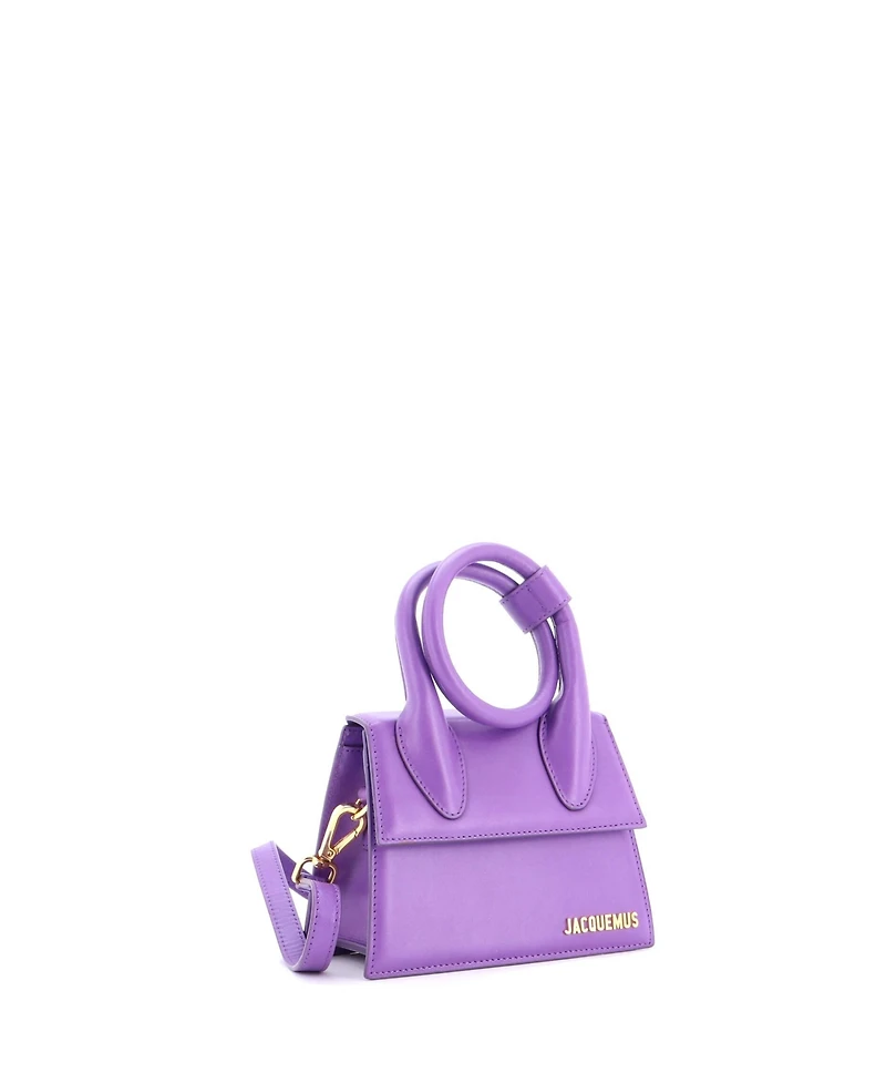 Pre-Owned Jacquemus Le Chiquito Noeud Bag Leather