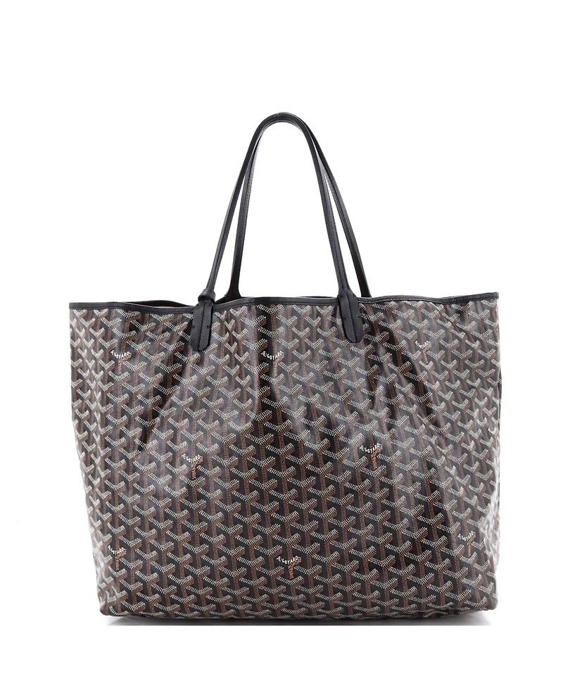 Pre-Owned Goyard Gm Saint Louis Tote Coated Canvas