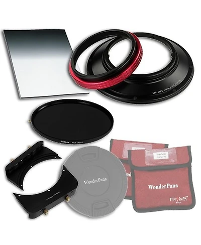Fotodiox WonderPana 66 FreeArc Essentials 0.6 Nd Soft Edge Kit for Various 14mm Lenses
