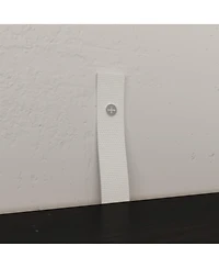 Homsee Black Wood Dresser Chest of Drawer With 6 Drawers