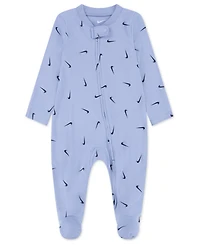 Nike Baby Boys' and Girls' Printed Viscose Footed Coverall