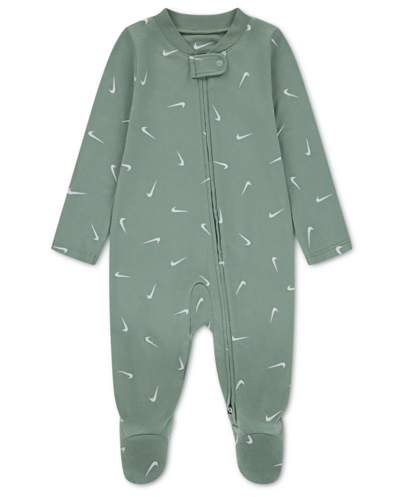 Nike Baby Boys' and Girls' Printed Viscose Footed Coverall