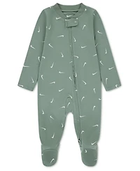 Nike Baby Boys' and Girls' Printed Viscose Footed Coverall