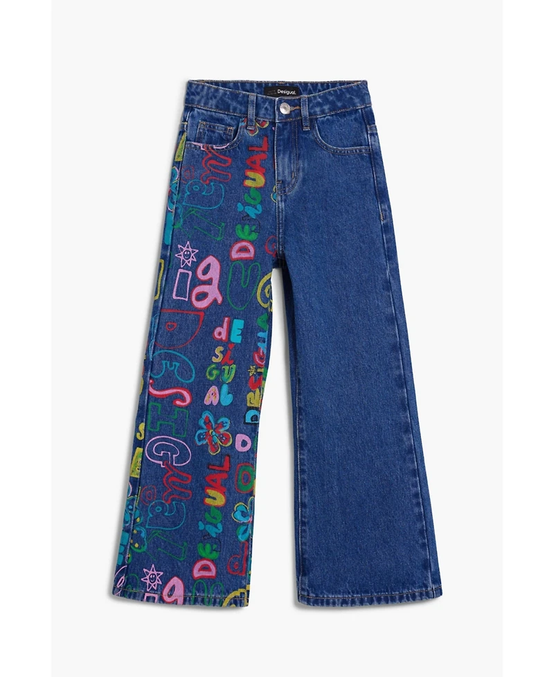 Desigual Girls Girls's Happy denim pants