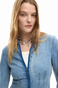 Desigual Women's Slim denim dress