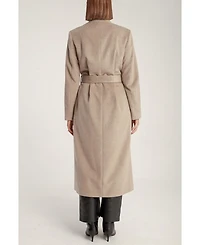 1982 Women's Cashmere Belted Long Coat
