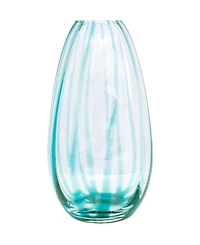 Vietri Bolla Glass Medium Pleated Vase