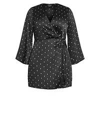 City Chic Women's Amara Print Dress