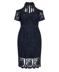 City Chic Plus Pippa Lace Dress