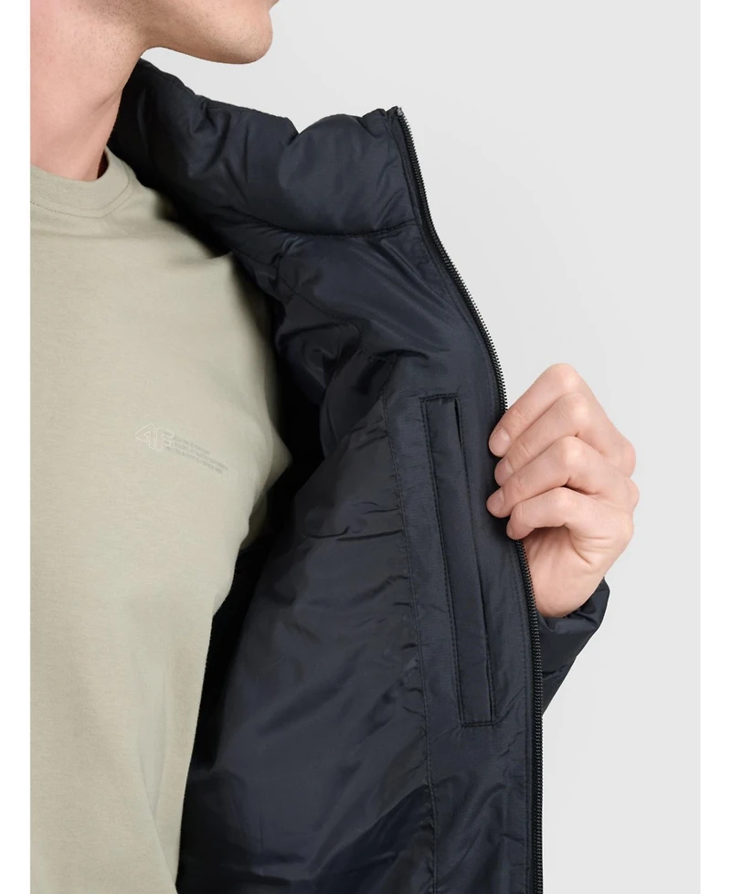 4F Men's puffer jacket with synthetic filling