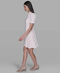 Women's Embellished-Collar Mini Dress