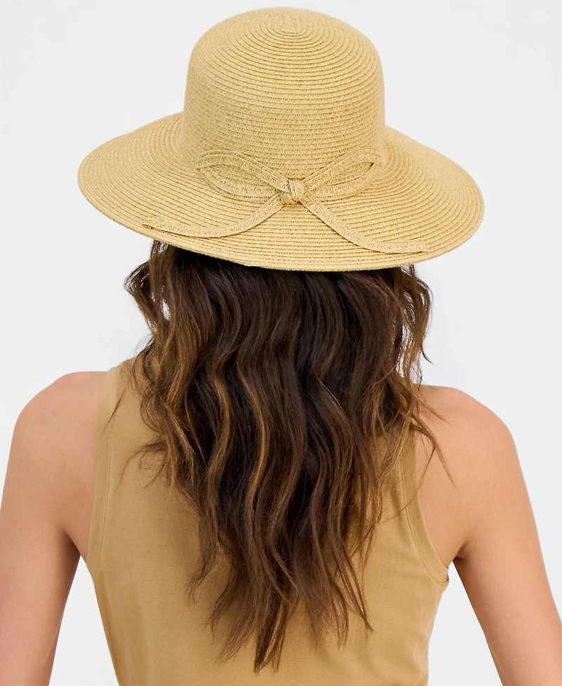I.n.c. International Concept Straw Bow Cloche Hat, Macy's Exclusive