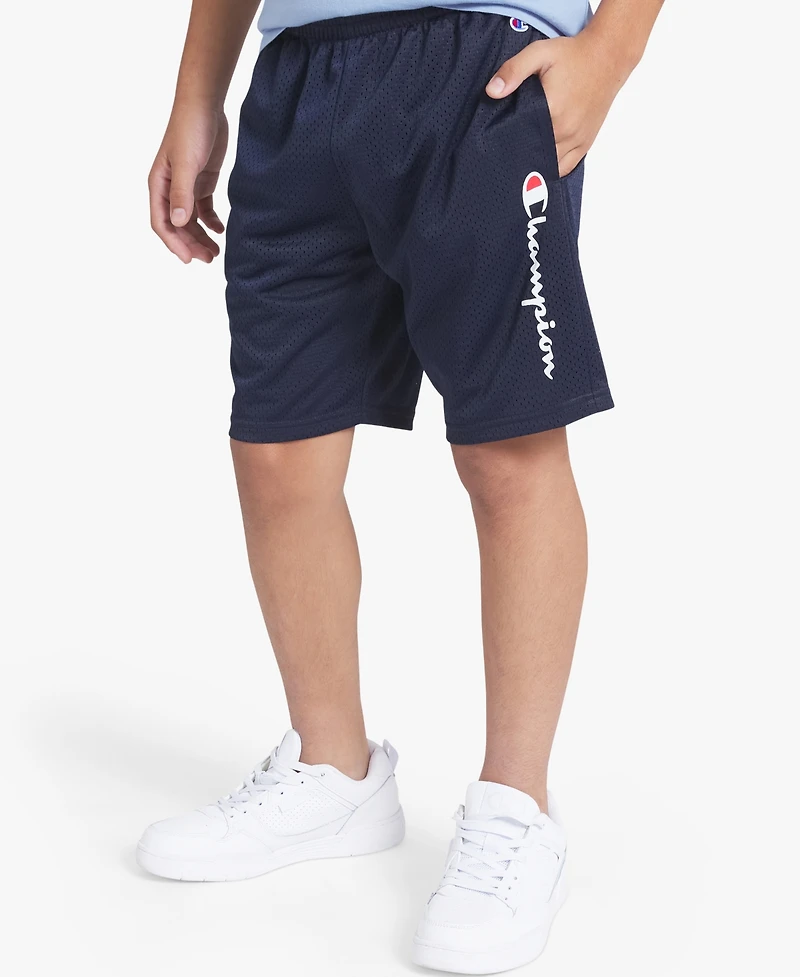 Champion Boys' 8-20 Label Logo Signature Shorts