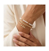Mom Script Bracelet Set Of 3