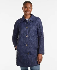Lands' End Women's Bow Quilted Insulated Coat