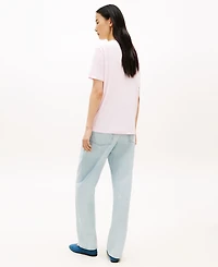 Tommy Hilfiger Women's Ribbed Bling T-Shirt