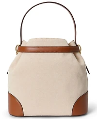 Lauren Ralph Lauren Canvas Small Blaike Bucket Bag
