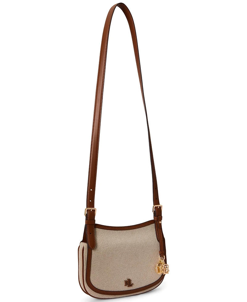 Lauren Ralph Lauren Canvas Small Marcy Crossbody Bag