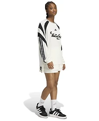 adidas Women's House of Tiro Long-Sleeve Jersey Top