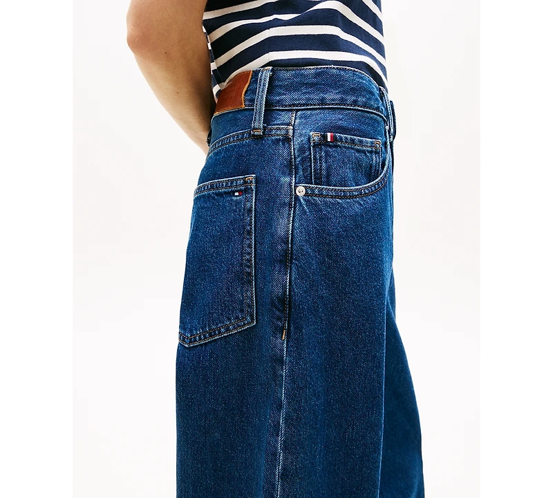 Tommy Hilfiger Women's Emi High-Rise Barrel Jeans