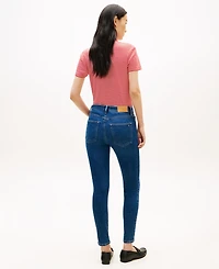 Tommy Hilfiger Women's Denim Dark Blue Skinny Ankle Jeans