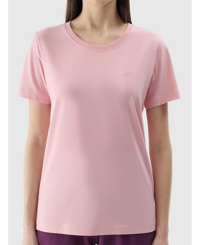 4F Women's Regular Plain T-shirt