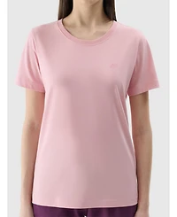 4F Women's Regular Plain T-shirt
