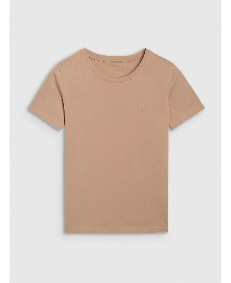 4F Women's regular plain T-shirt