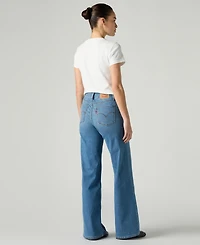 Levi's Women's 318 Shaping Stellar-Stretch Wide-Leg Jeans
