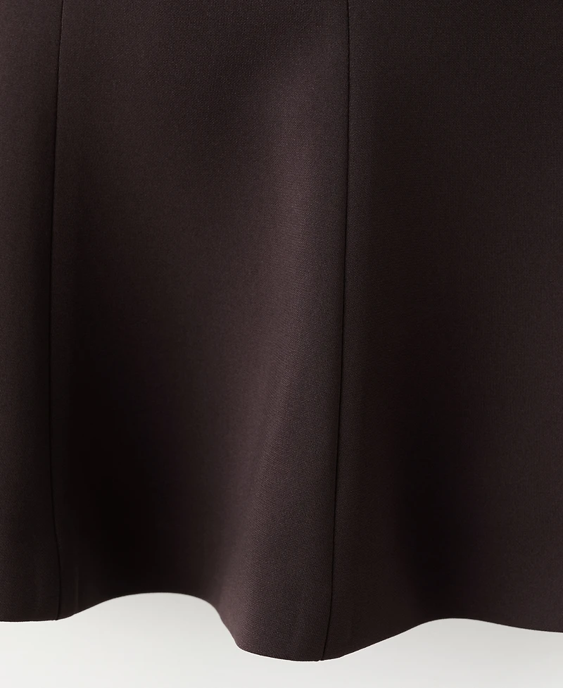 Mango Women's Halter Neck Peplum Top