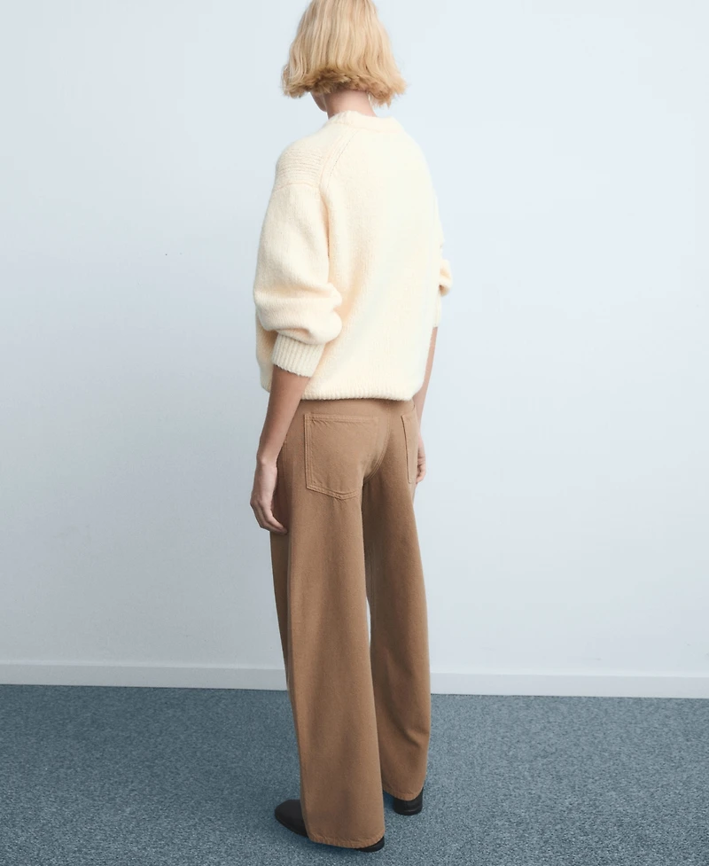 Mango Women's Low-Rise Balloon Jeans