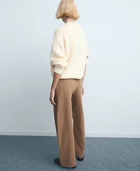 Mango Women's Low-Rise Balloon Jeans