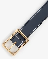 On 34th Women's Contrast Edge Stitch Belt, Macy's Exclusive