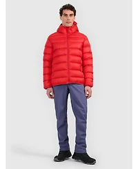 4F Men's trekking down jacket with natural filling