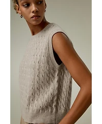 Lilysilk Women's Baby Cashmere Sweater Vest