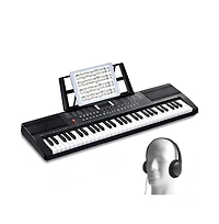 61 Key Digital Keyboard Piano with Dual Speakers Multiple Sound Modes and Beginner Friendly Learning Setup