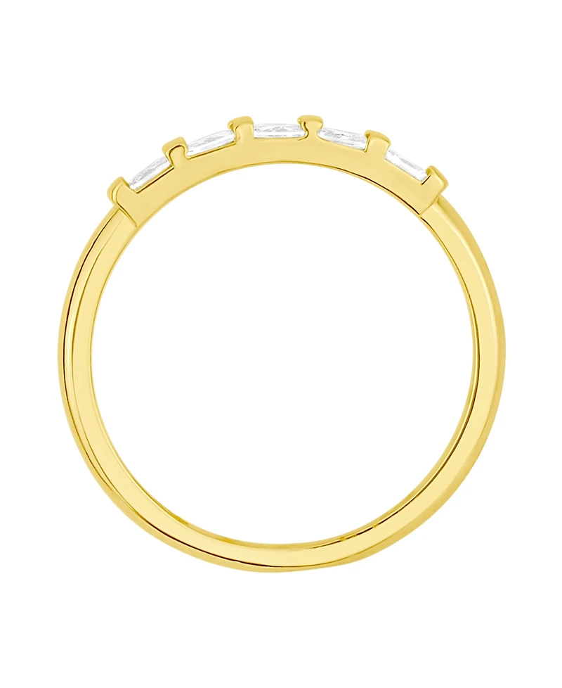 And Now This Cubic Zirconia Stack Ring