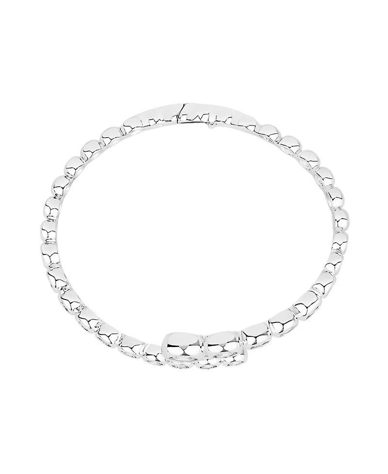 And Now This Cubic Zirconia Bangle Bracelet