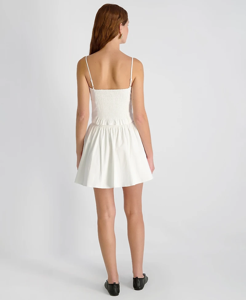 French Connection Women's Side Zip Flare Mini Skirt