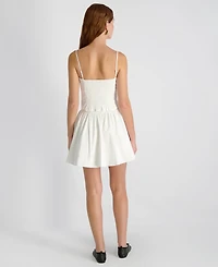 French Connection Women's Side Zip Flare Mini Skirt