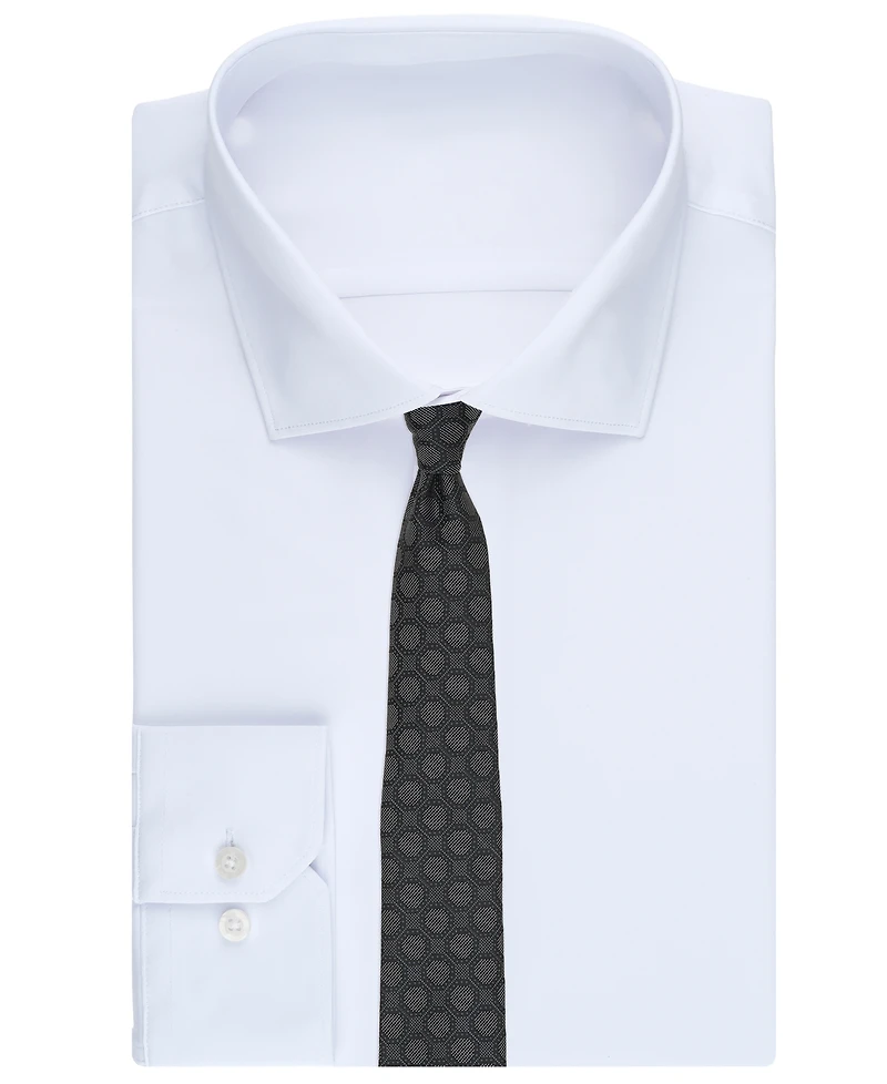 Alfani Men's Wallace Geometric Slim Tie, Macy's Exclusive