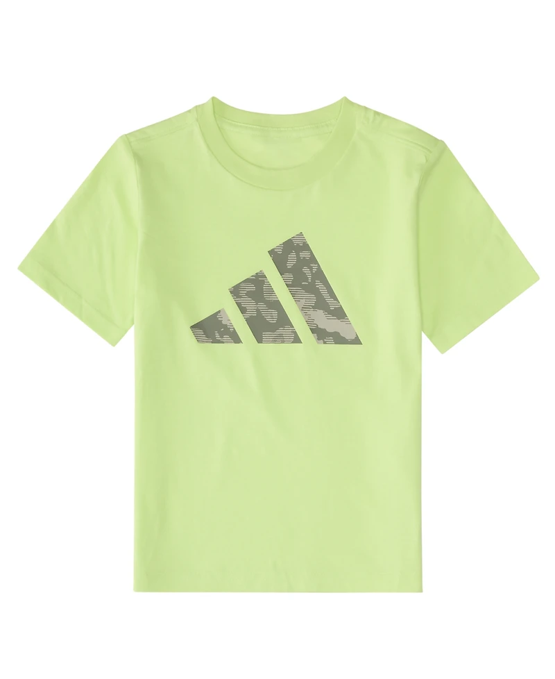 adidas Boys 2T-7 Short-Sleeve T-Shirt and Shorts, 2-Piece Set