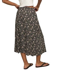 Lucky Brand Women's Simone Midi Skirt