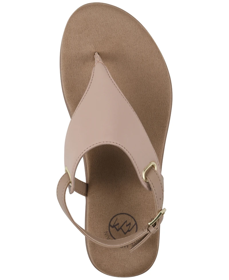 White Mountain Women's Lifted Slingback Sandals
