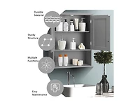 Clihome Smart 3-Tier Bathroom Organizer