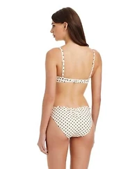 Sanctuary Womens Pretty In Provence Shirred Underwire Bra Hipster Bottoms