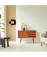 Tikamoon Simen Teak Wood Sideboard 100