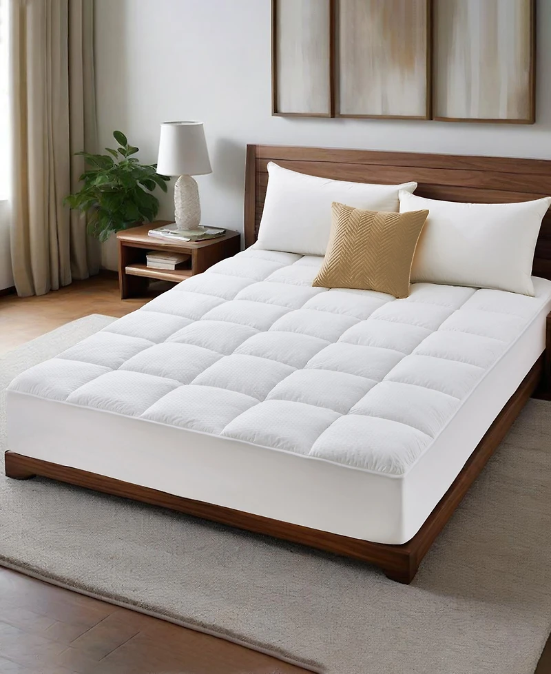 Unikome Pcm Cooling Touch Mattress Pad Cover, Queen