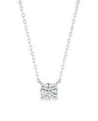 Forever Grown Diamonds Lab-Grown Diamond Pendant Necklace (1 ct. t.w.) in Sterling Silver